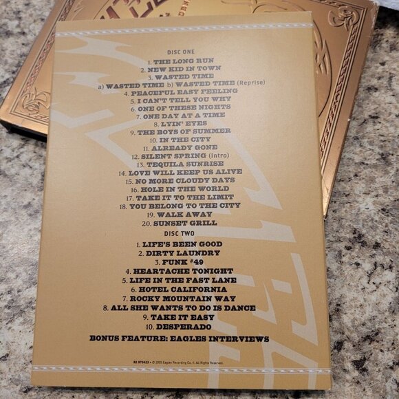 The Eagles Farewell I Tour Live from Melbourne DVD Set - Picture 4 of 11